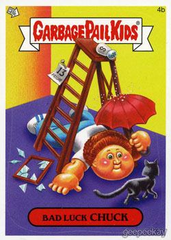 your choice of 3 Garbage Pail Kids 2014 Series 1 #'s 51-66 a's and b's 
