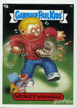 2003 Topps Garbage Pail Kids Series 1 Trading Card #7a-Forged George 