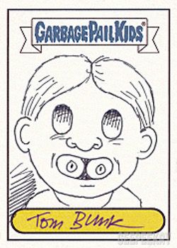 thumbnail image 2 of Garbage Pail Kids Chrome John Pound Sketch Single – NM/MT – You Pick 2 of 4