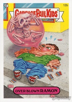 thumbnail image 2 of Garbage Pail Kids ANS6 2007 All-New Series 6 Window Poster Ad – Box Topper Promo 2 of 5