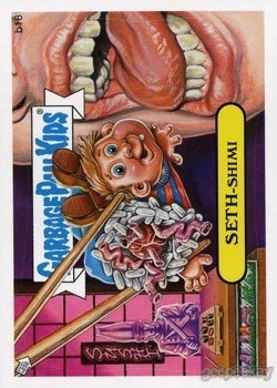 thumbnail image 2 of Garbage Pail Kids ANS6 2007 All-New Series 6 Window Poster Ad – Box Topper Promo 2 of 5