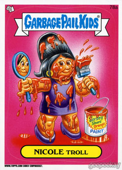 2013 TOPPS GARBAGE PAIL KIDS BRAND NEW SERIES BNS 2 COMPLETE BASE SET WRAPPER 