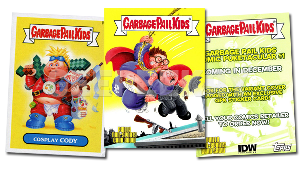 NYCC 2018 exclusive JACK LAGOON card promo TOPPS Garbage Pail Kids GPK 