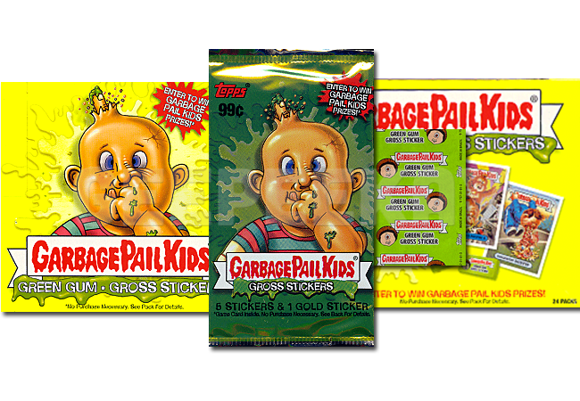 Base Cards 32ab-40ab & Silver ANS1 2003 Garbage Pail Kids All New Series 1 