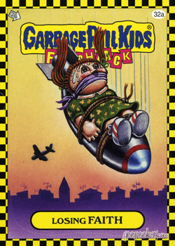 2010 Garbage Pail Kids Flashback Series 1 Green Parallel Cards Pick Your Own! 