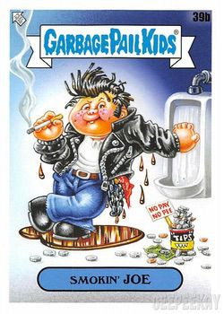 Garbage Pail Kids Late To School Sticker 47A PAINT OLIVER 