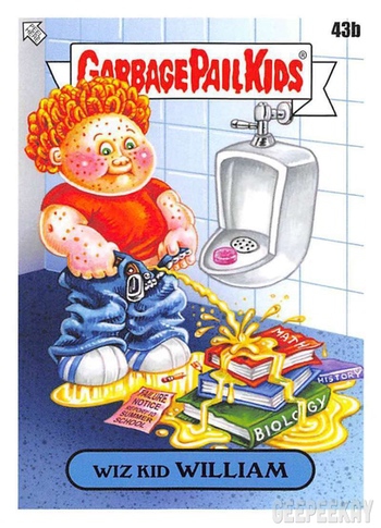 2020 Garbage Pail Kids Late to School #61a Hair Annette