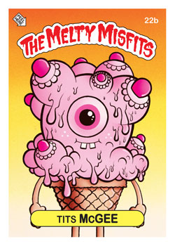 2018 Buff Monster Melty Misfits Series 3 Dessert Burt #106b 00gy 