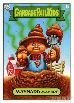 GARBAGE PAIL KIDS SERIES 17TH SCRATCH AND STINK S6B 