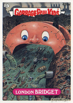 Garbage Pail Kids GPK Original Series 11 #444b Nose Drip SKIP Mint 