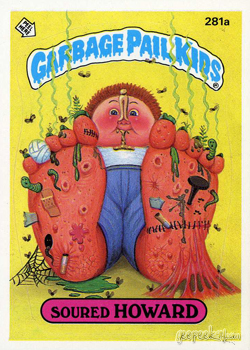 Garbage Pail Kids GPK Original Series 7 #258a Mickey Mouths MINT 
