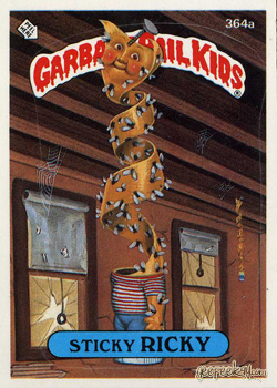 Garbage Pail Kids GPK Original Series 9 #378b Ragged AGGIE Mint-NrMint 