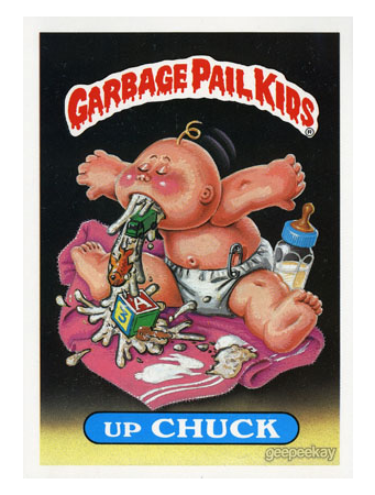 Garbage Pail Kids 1986 OS1 G Giant #33 Mad Mike C1 