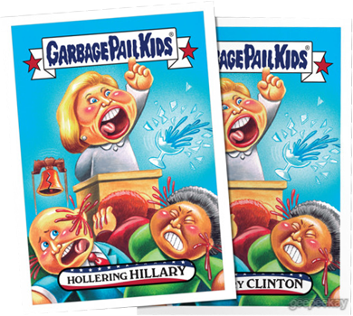 2016 Topps Garbage Pail Kids GPK Presidential Mega Tuesday 16-card complete set 
