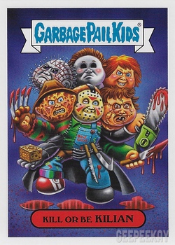 Details about   2019 Garbage Pail Kids Revenge of oh the Horror-ible tombstone Large Marge 