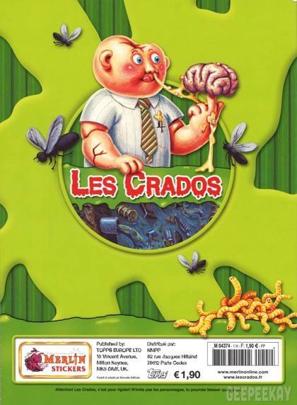 Les Crados - Le site des autocollants de notre enfance  et d